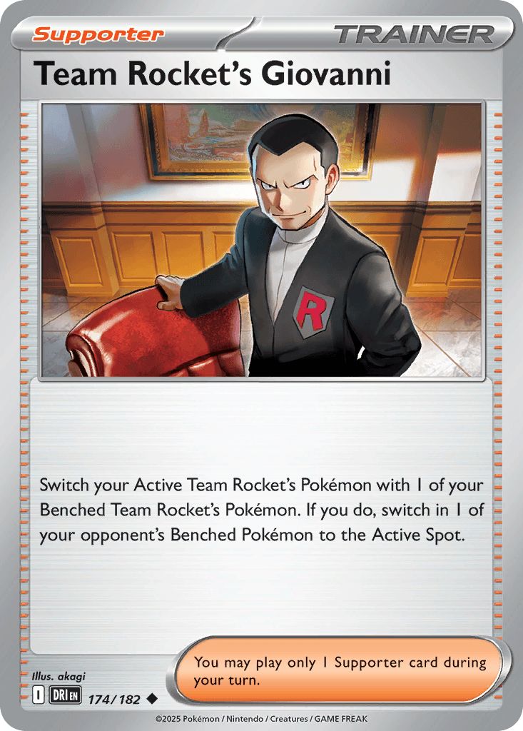 Team Rocket's Giovanni