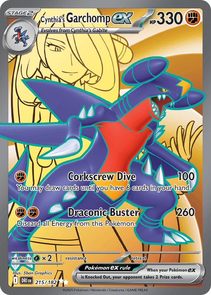 Cynthia's Garchomp ex