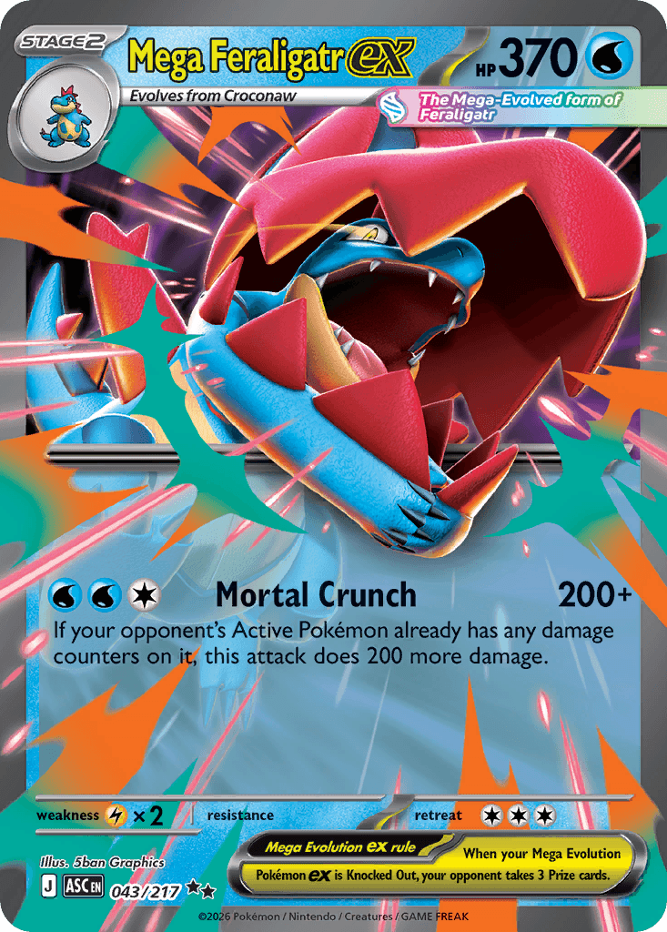 Mega Feraligatr ex