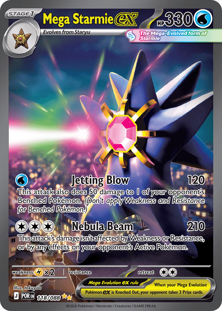 Mega Starmie ex