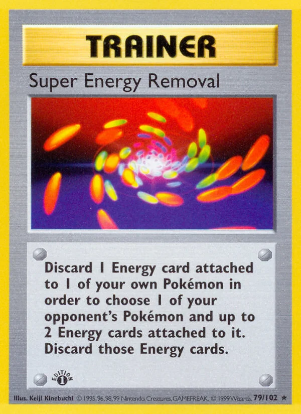 Super エネルギー Removal